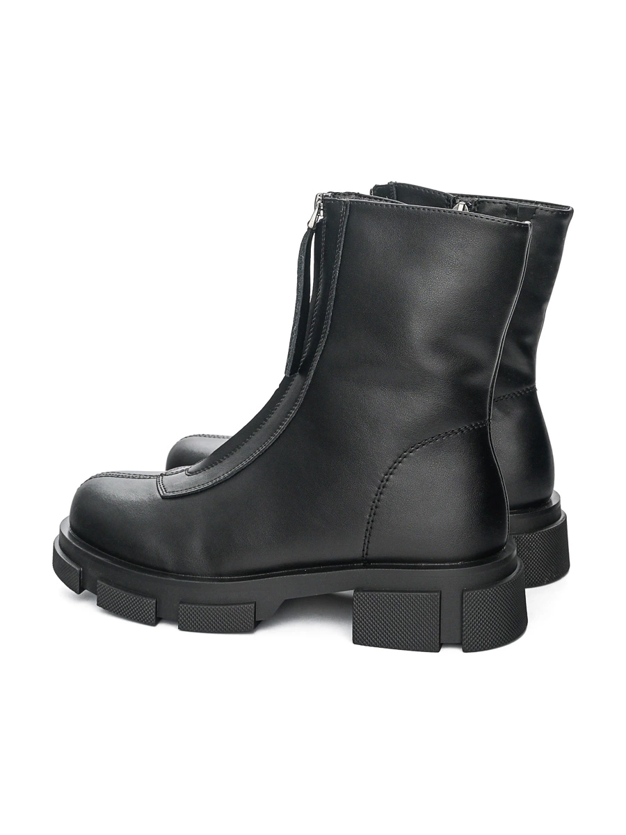 Ботинки черного цвета с молниями